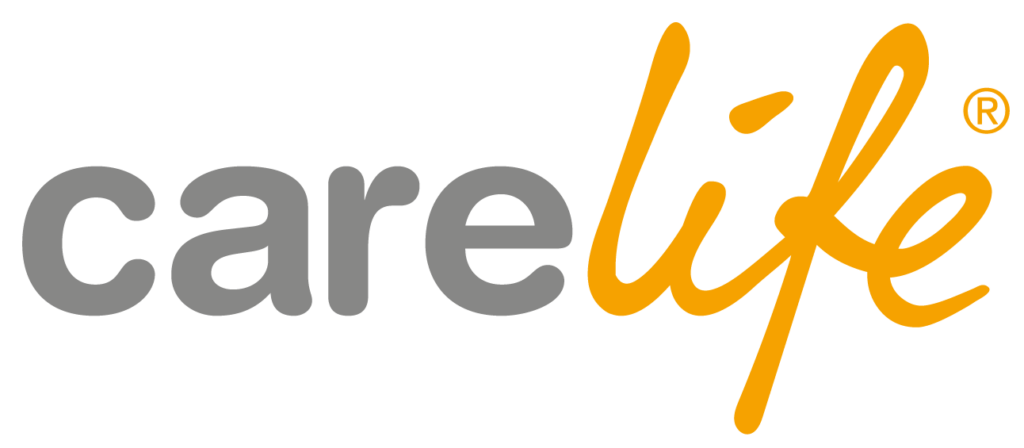 Logotipo de Care-Life, socia de CSG