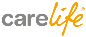 Logotipo de Care-Life, socia de CSG